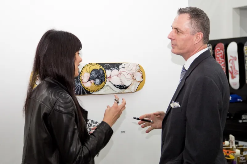 فاكي #3 – معرض ألواح التزحلق لمدة شهر – يفتتح في أف أن ديزاينز