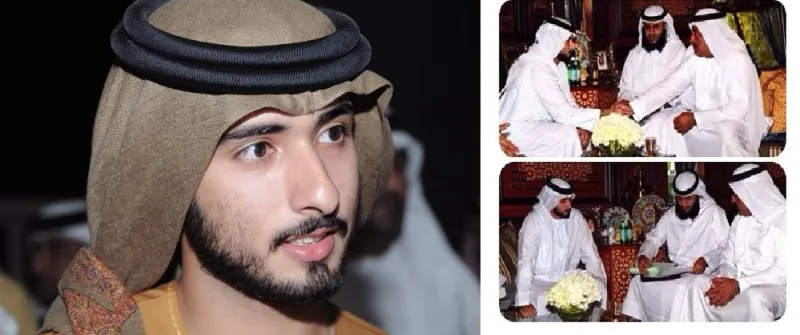 صورة عقد قران الشيخ ماجد بن محمد تجتاح مواقع التواصل