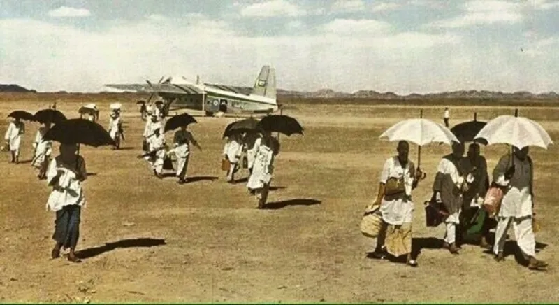 صور نادرة للحج قبل 65 عام