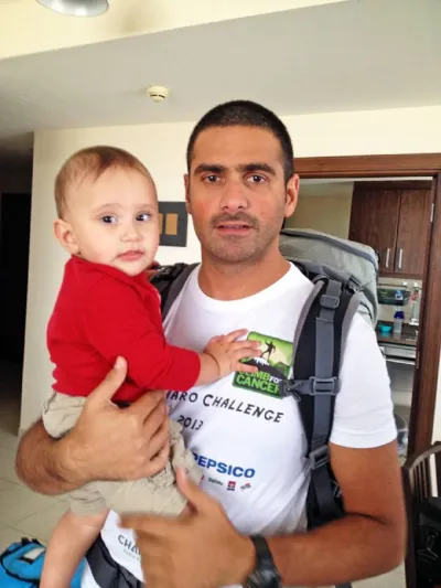 مقيمون في دبي  يخاطرون بحياتهم لإنقاذ  اطفال السرطان