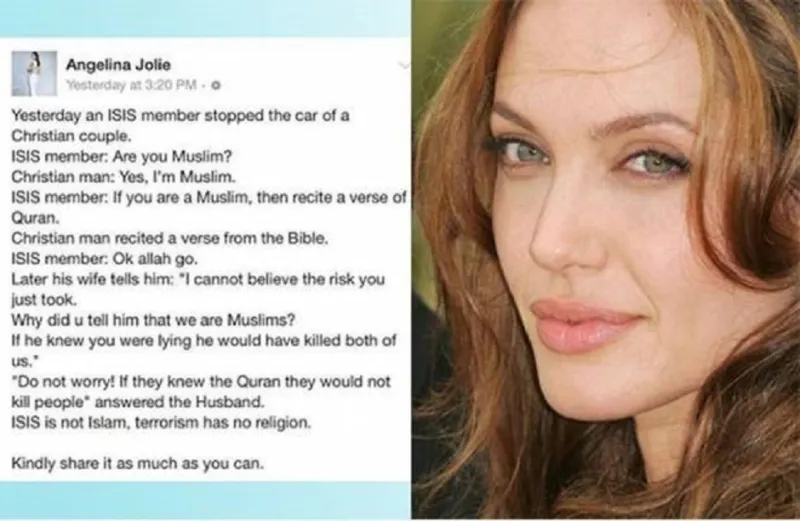 بالصورة.. أنجلينا جولي تهاجم "داعش"!