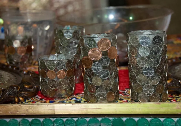 جدارية من 50 ألف عملة معدنية مشروع سعودي لدخول جينيس 