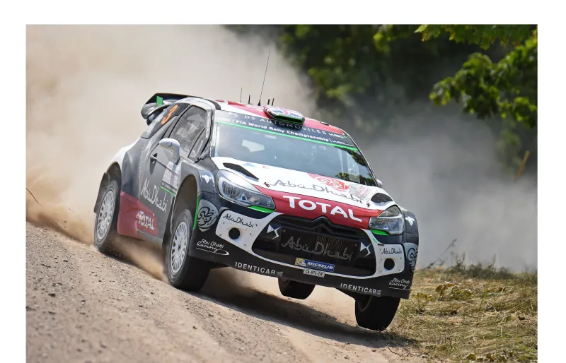 بالصور: فريق توتال ابوظبي يتألق في رالي بولندا 