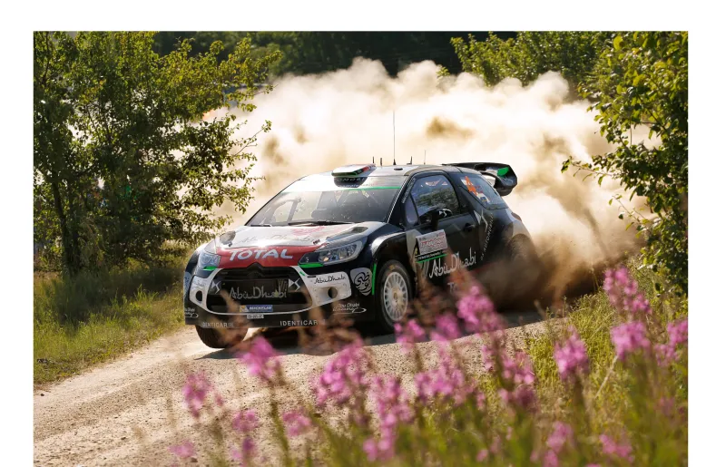 بالصور: فريق توتال ابوظبي يتألق في رالي بولندا 