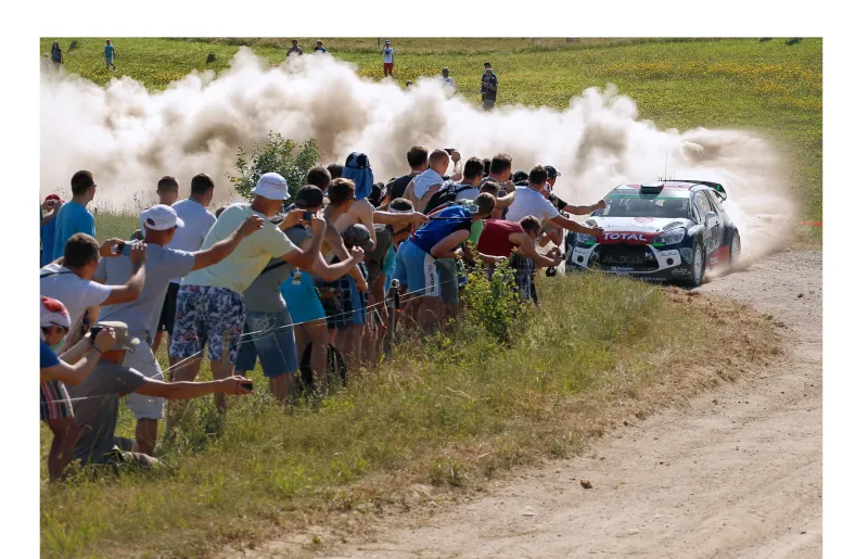 بالصور: فريق توتال ابوظبي يتألق في رالي بولندا 