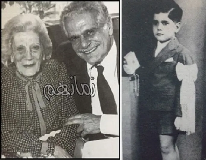 صور نادرة للفنان العالمي عمر الشريف 