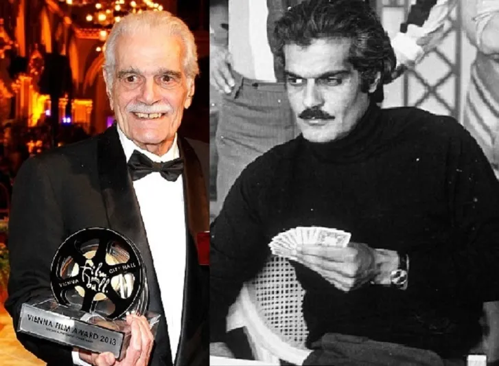 صور نادرة للفنان العالمي عمر الشريف 