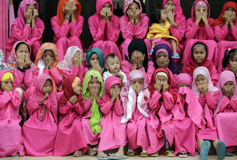 بالصور : ديماوكوم المسجد الزهري في الفلبين.