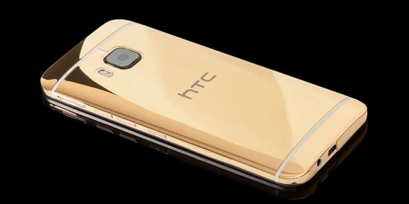 بالصور نسخة الذهب الخالص من الهاتف HTC One M9