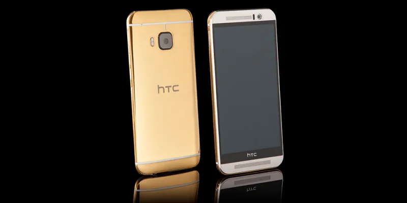 بالصور نسخة الذهب الخالص من الهاتف HTC One M9