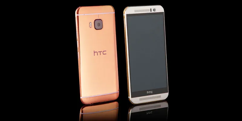 بالصور نسخة الذهب الخالص من الهاتف HTC One M9