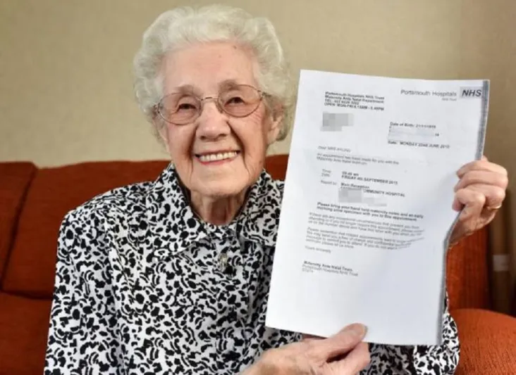 إخطار بالحمل من مستشفى إلى امرأة في عامها الـ100!