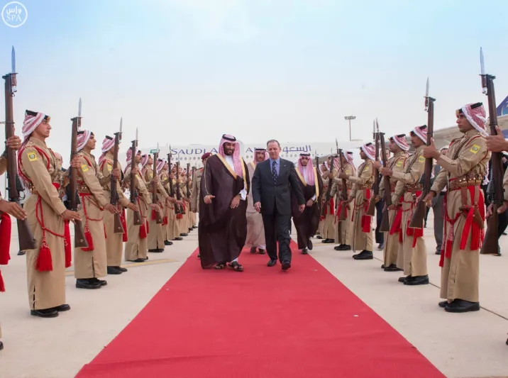بالصور زيارة الأمير محمد بن سلمان  للأردن 