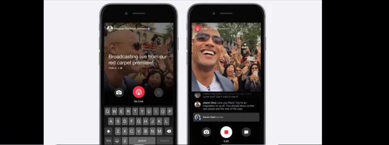 الفيسبوك تطلق خدمة البث المباشر للمشاهير فقط