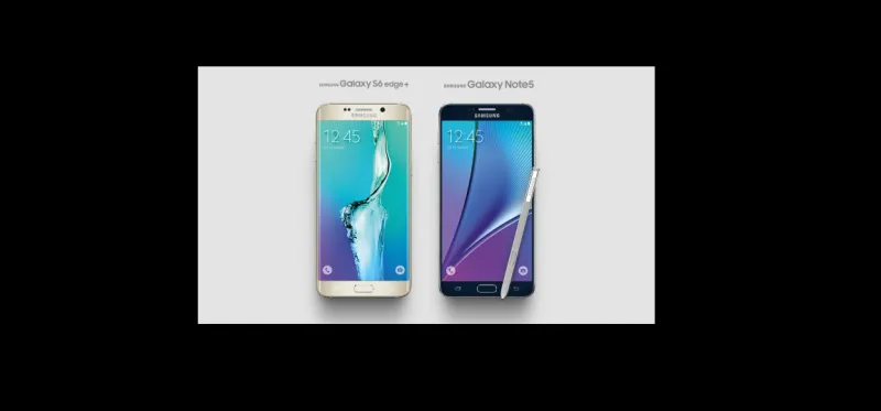جلاكسي اس 6 ايدج بلس وجلاكسي نوت 5 رسمياً 