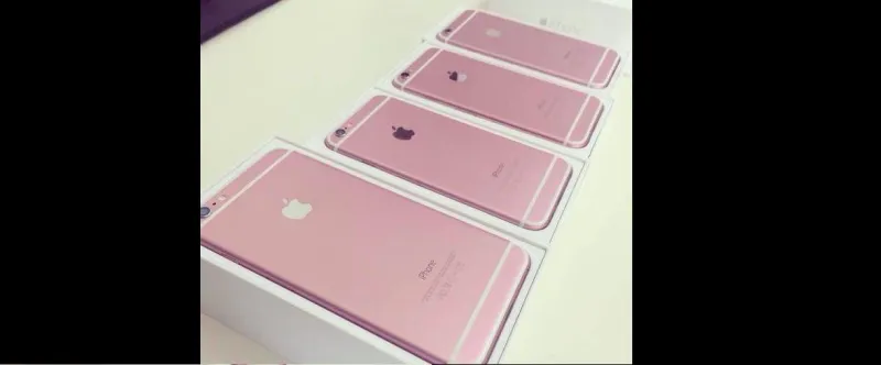 بالصور الايفون 6S باللون الوردي 