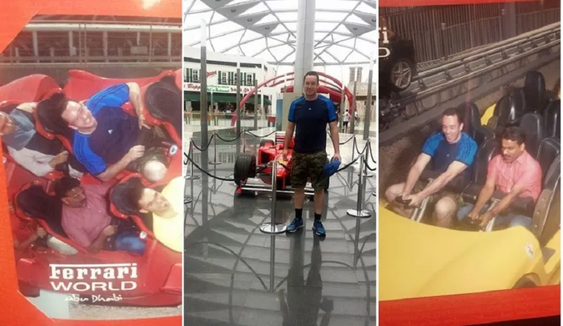 سائح ايرلندي يحقق حلم سائق أجرة في أبوظبي!