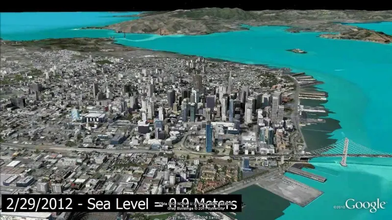 مياه البحار الى ارتفاع... بمعدل متسارع!