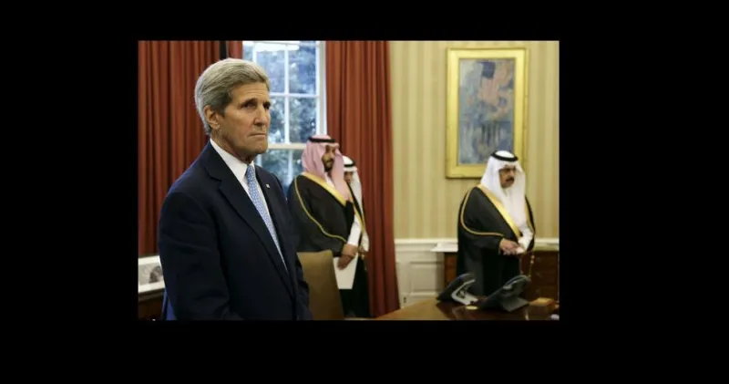 بالصور: الملك سلمان يلتقي الرئيس الأمريكي 