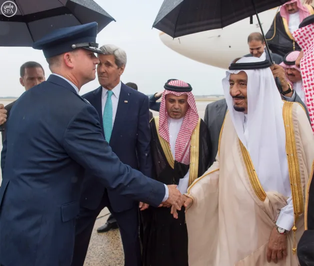 بالصور: خادم الحرمين الشريفين في واشنطن