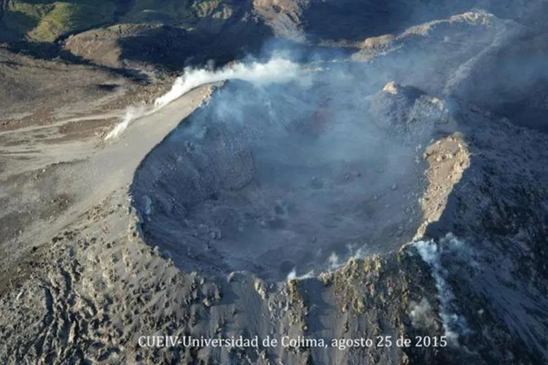 بركانان ينشطان معاً في المكسيك 