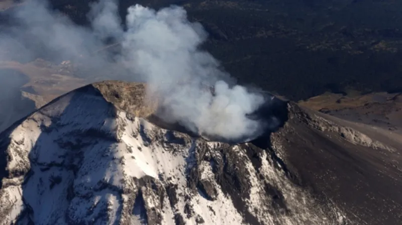 بركانان ينشطان معاً في المكسيك 