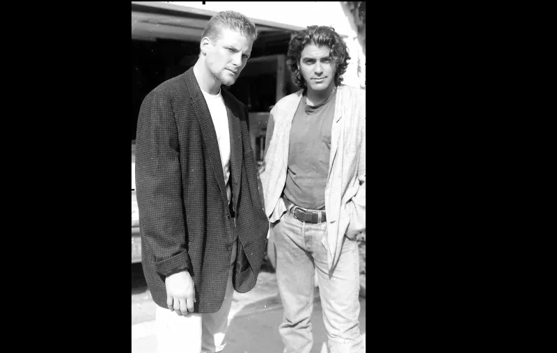 صور نادرة لـــ"جورج كلونى" فى طفولته