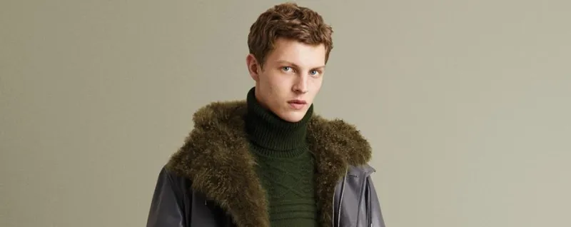 الياقات العالية من اساسيات خزانة الشتاء