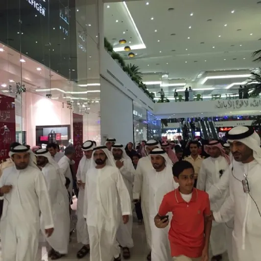 بالصور ما هو انطباع محمد بن راشد عن الرياض واهلها؟