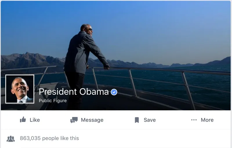 باراك اوباما يفتح حساب " الرئيس أوباما " على الفيسبوك 