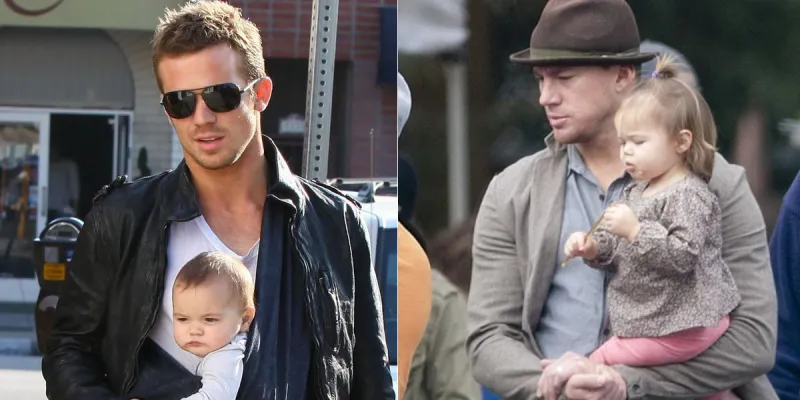 بالصور: كيف يختار النجوم اطلالاتهم حين يكونون برفقة صغارهم؟ 