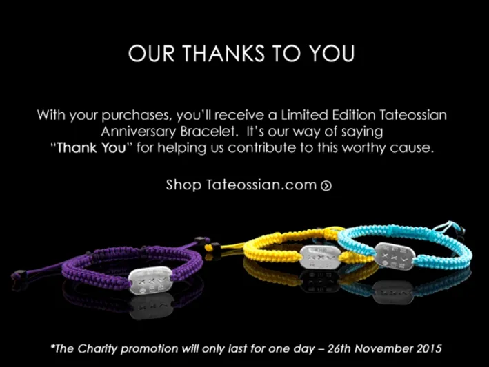 تاتيوسيان تطلق  حملة تبرعات للاجئين السوريين في 26 نوفمبر