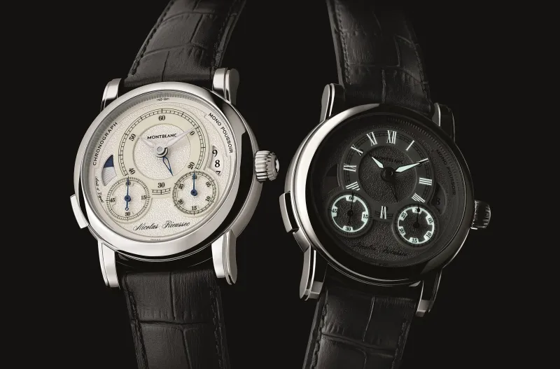 6 ساعات تجسد أناقة المونوكروم