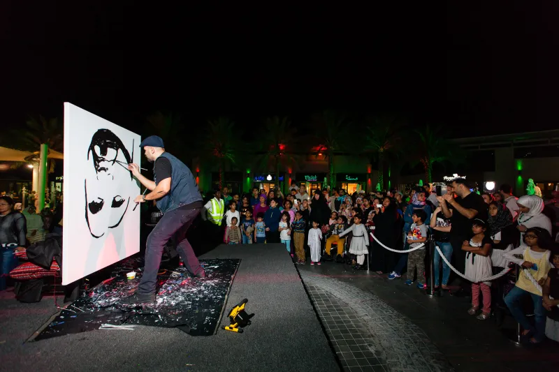 بالصور.. احتفالات اليوم الوطني في السيتي ووك 