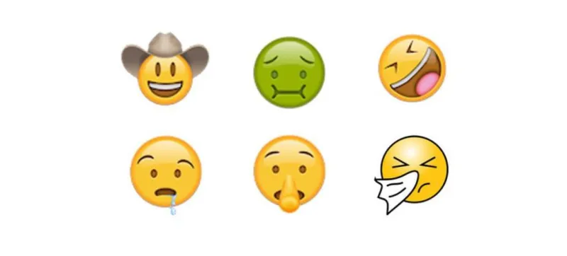 ما المقصود بهذه الرسوم التعبيرية في وسائل التراسل ؟ 