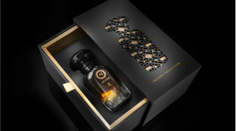 عطر Black V من AJ Arabia، الخمسة العظام.