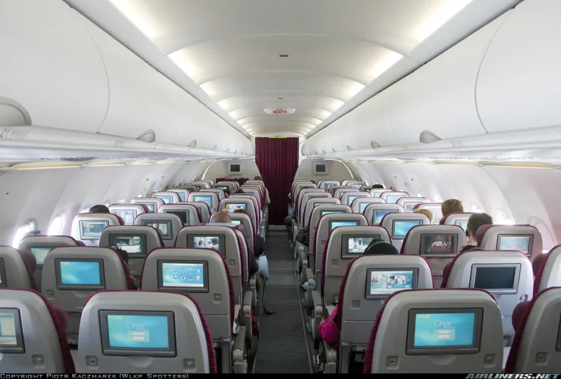 هذا ما يحصل على متن الطائرة!