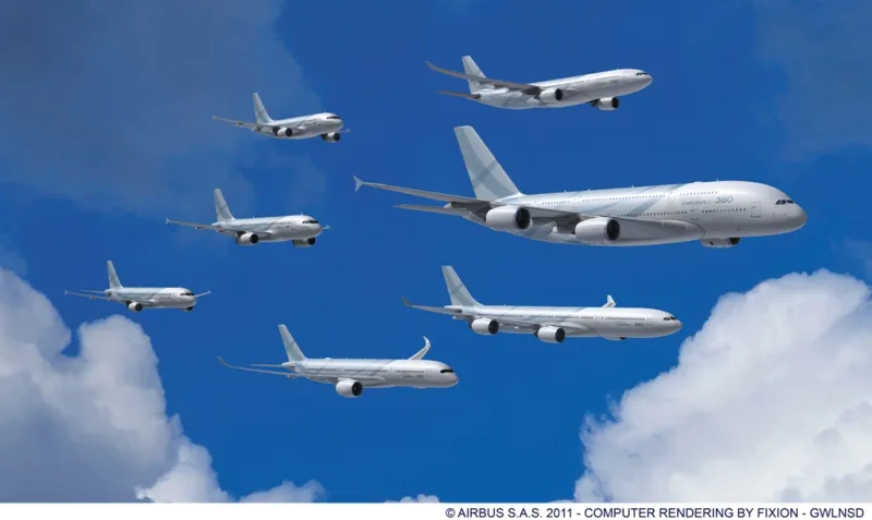 أفخم واكبر طائرة خاصة في العالم بتوقيع ايرباص 