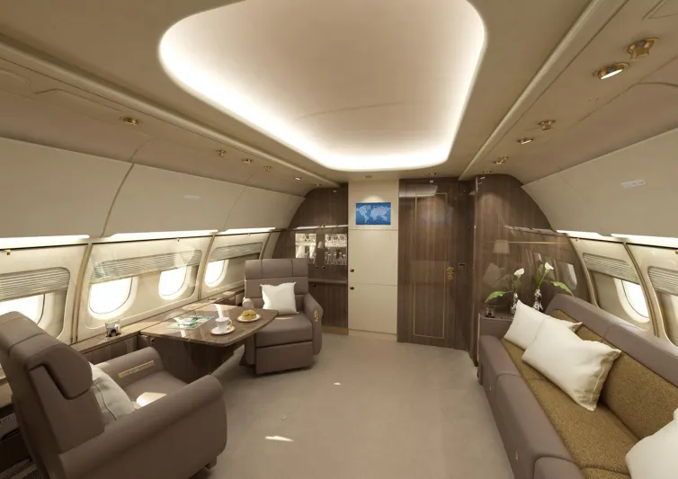 أفخم واكبر طائرة خاصة في العالم بتوقيع ايرباص 