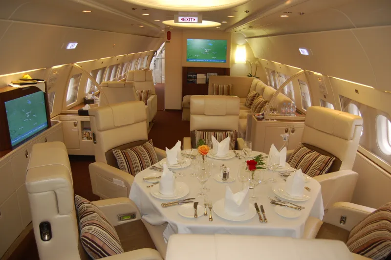 أفخم واكبر طائرة خاصة في العالم بتوقيع ايرباص 