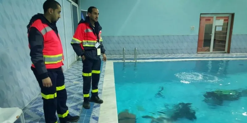 بالصور.. سعودي يقضي 24 ساعة تحت الماء لدخول غينيس 