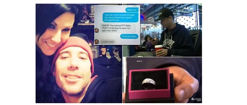 يطلب خطيبته للزواج عبر رسالة نصية بعدما تعذر عليه الوصول إليها