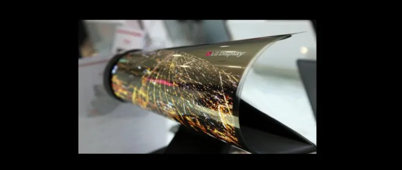 شركة LG تعرض شاشة منحنية  بشكل كامل  