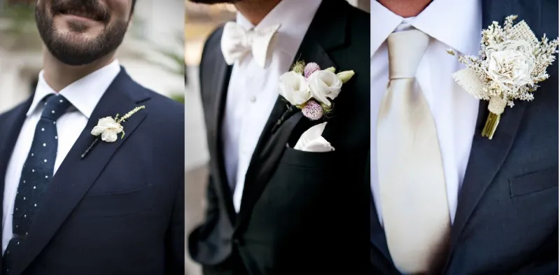 8 نماذج لتزين سترتك بالازهار يوم زفافك