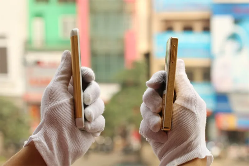 بالصور نسخة مطلية بالذهب من الهاتف نوكيا 230 