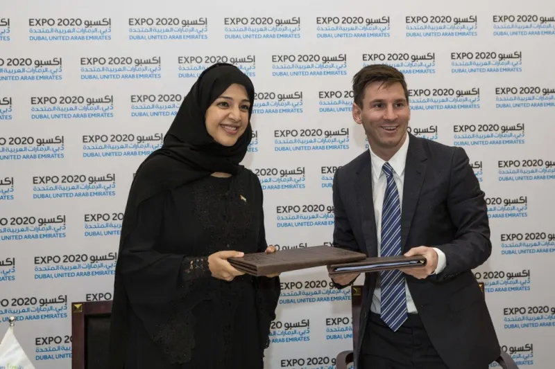 دبي تعين ليو ميسي سفيرا لمعرض "expo 2020"