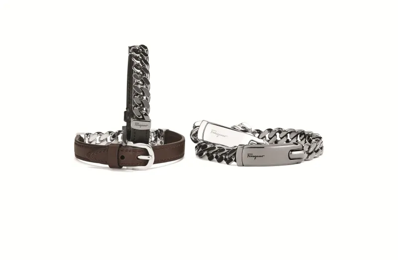 بالصور.. سلفاتوري فيراغامو  تطلق تشكيلة جواهر فضية للرجل 