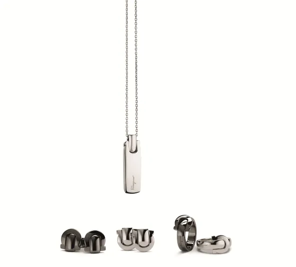 بالصور.. سلفاتوري فيراغامو  تطلق تشكيلة جواهر فضية للرجل 