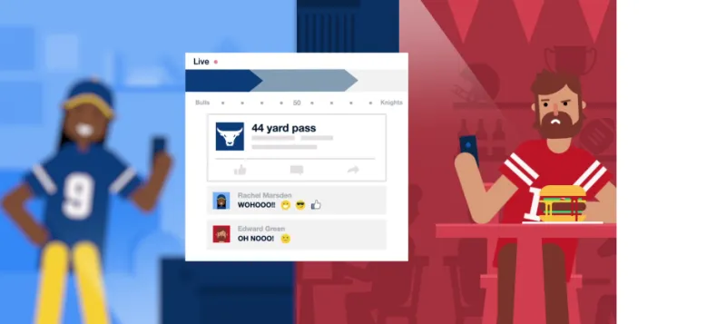 خدمة جديدة من الفيسبوك لعشاق الرياضة 