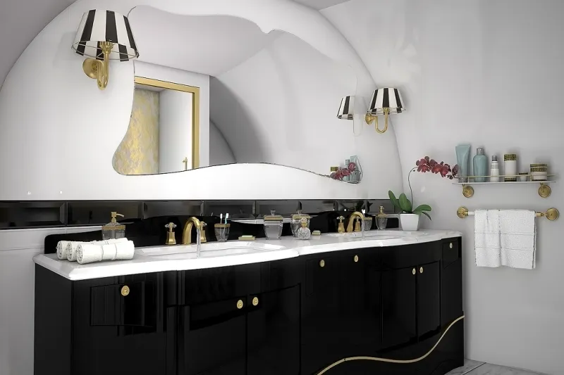 الحمام الفخم أولوية ملاك الطائرات الخاصة